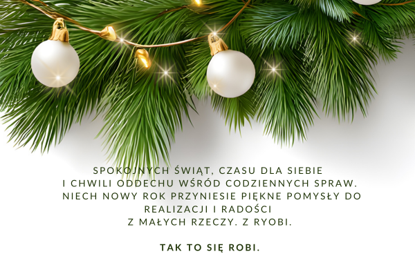 Family in snowy garden scene