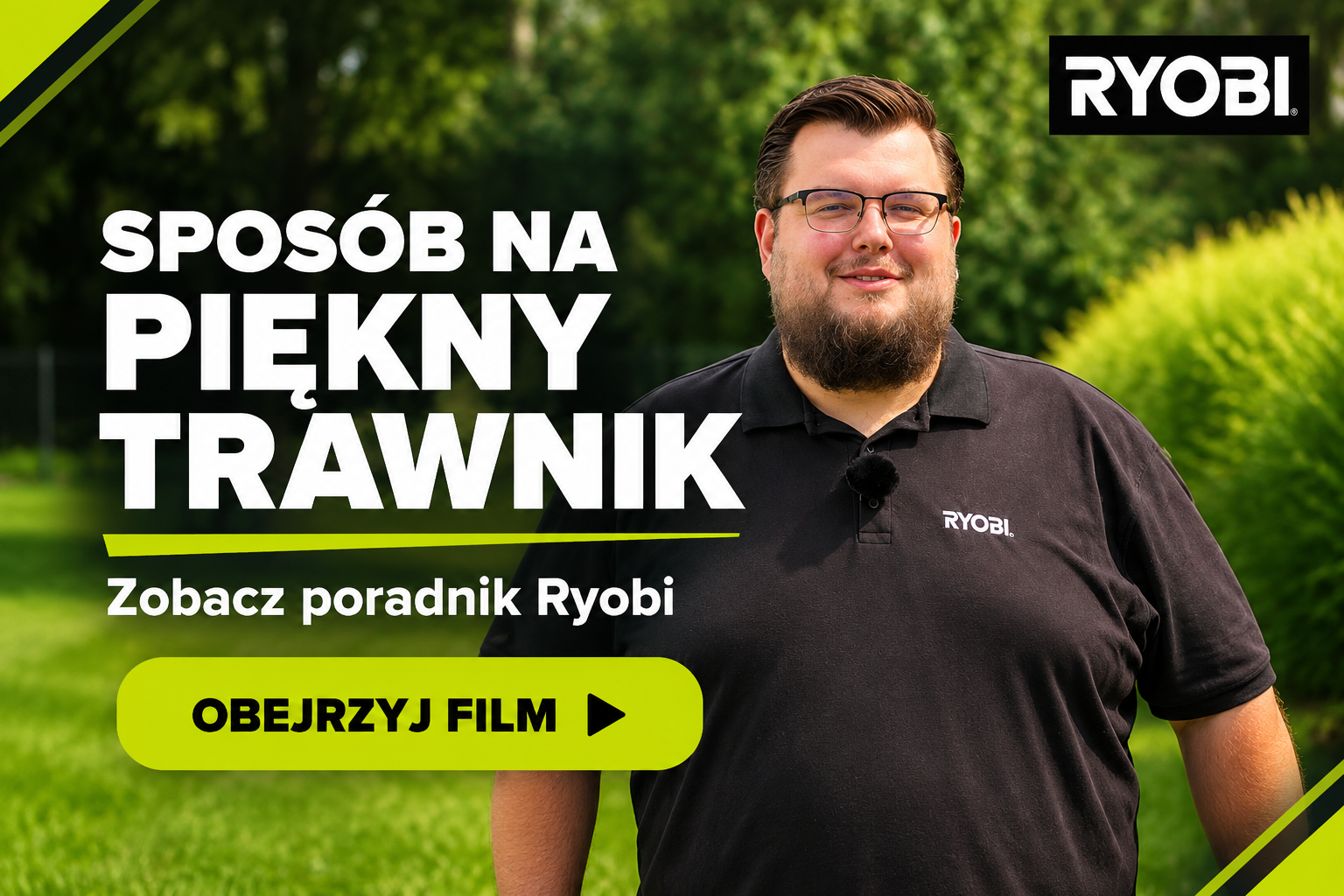 sposób na piękny trawnik